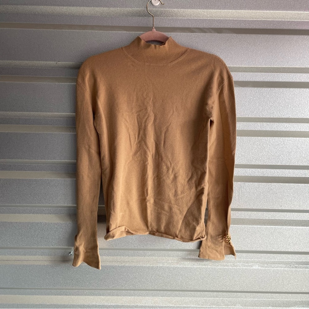 Ellery Bonne Journee camel wool sweater